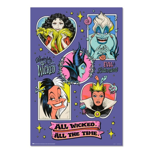 Poster Disney Villains 61x91 5cm GPE5948 | Yourdecoration.de