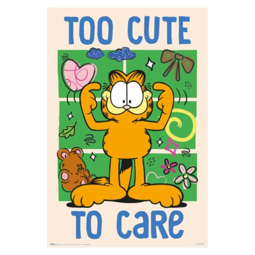 Poster Garfield To Cute To Care 61x91 5cm GPE5969 | Yourdecoration.de