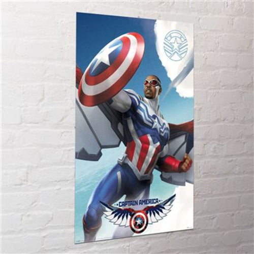 Poster Marvel Captain America Flying 61x91 5cm PP2404917 2 | Yourdecoration.de