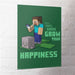 Poster Minecraft Grow Your Happinenss 40x50cm MPP2402265 2 | Yourdecoration.de