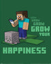 Poster Minecraft Grow Your Happinenss 40x50cm MPP2402265 | Yourdecoration.de