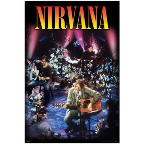 Poster Nirvana Unplugged 61x91 5cm PAS2329 | Yourdecoration.de
