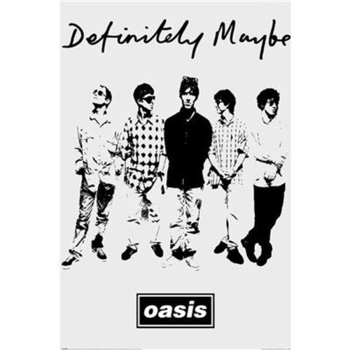 Poster Oasis Definitely Band 61x91 5cm PP2403925 | Yourdecoration.de