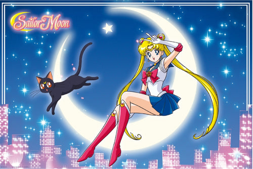 Poster Sailor Moon Luna 91 5x61cm GBYDCO715 | Yourdecoration.de