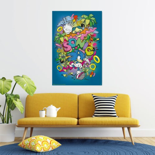 Poster Sonic Pop 61x91 5cm GPE5970 2 | Yourdecoration.de