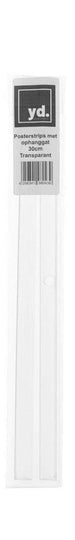 Posterhänger Transparent 30cm mit aufhangeloch | Yourdecoration.de