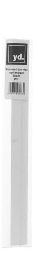 Posterhänger Weiss 30cm mit aufhangeloch | Yourdecoration.de
