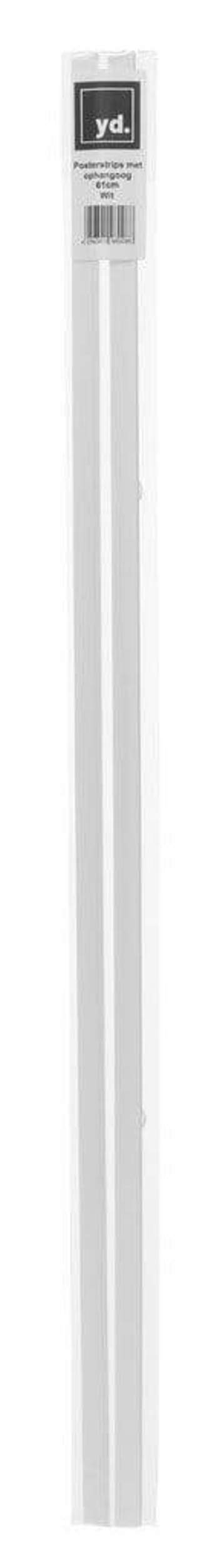 Posterhänger Weiss 61cm mit aufhangauge | Yourdecoration.de