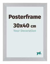 Posterrahmen 30x40cm Silber MDF Parma Messe | Yourdecoration.de