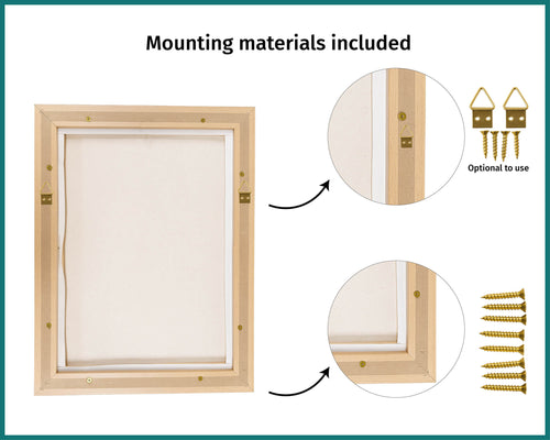 Schattenfugenrahmen Rückwand Materialien | Yourdecoration.de