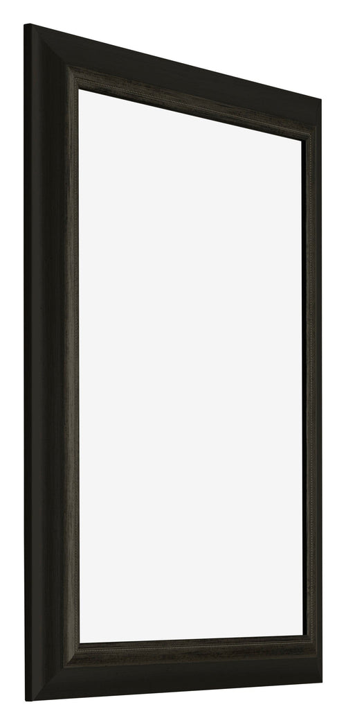 Sheffield Holz Bilderrahmen 18x24cm Schwarz Gold Gewischt Vorne Schrag | Yourdecoration.de