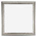 Sheffield Holz Bilderrahmen 70x70cm Silber Schwarz Gewischt Vorne | Yourdecoration.de