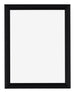 Tucson Aluminium Bilderrahmen 18x24cm Schwarz Gebürstet Vorne | Yourdecoration.de