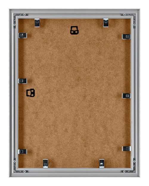 Tucson Aluminium Bilderrahmen 30x40cm Silber Gebürstet Rucksteite | Yourdecoration.de
