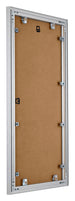 Tucson Aluminium Bilderrahmen 30x60cm Silber Gebürstet Rucksteite Schrag | Yourdecoration.de