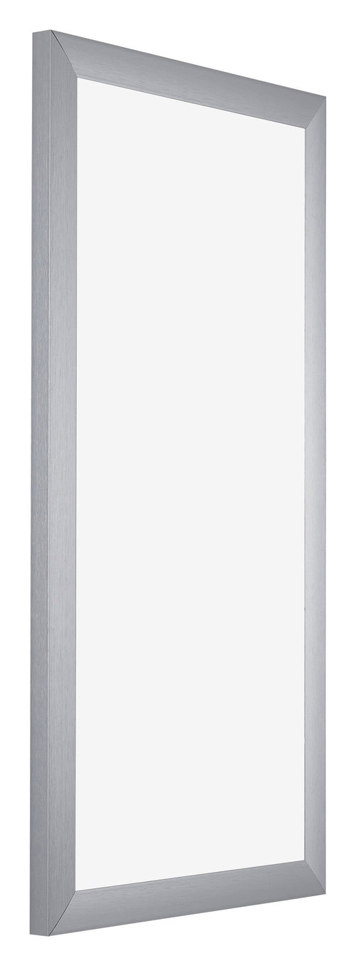Tucson Aluminium Bilderrahmen 30x60cm Silber Gebürstet Vorne Schrag | Yourdecoration.de