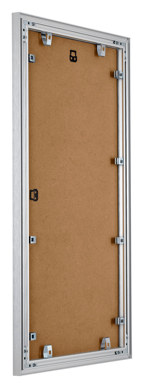 Tucson Aluminium Bilderrahmen 50x100cm Silber Geburstet Ruckseite Schrag | Yourdecoration.de