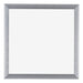 Tucson Aluminium Bilderrahmen 50x50cm Silber Gebürstet Vorne | Yourdecoration.de