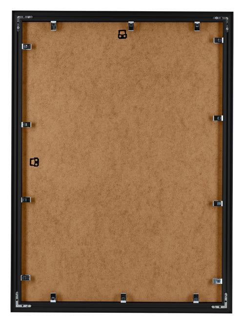 Tucson Aluminium Bilderrahmen 60x84cm Schwarz Gebürstet Rucksteite | Yourdecoration.de