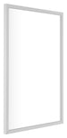 Virginia Aluminium Bilderrahmen 21x30cm Weiss Vorne Schrag | Yourdecoration.de