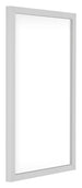 Virginia Aluminium Bilderrahmen 30x50cm Weiss Vorne Schrag | Yourdecoration.de