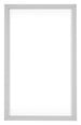 Virginia Aluminium Bilderrahmen 30x50cm Weiss Vorne | Yourdecoration.de