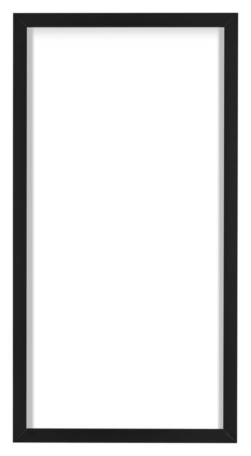 Virginia Aluminium Bilderrahmen 30x60cm Schwarz Vorne | Yourdecoration.de