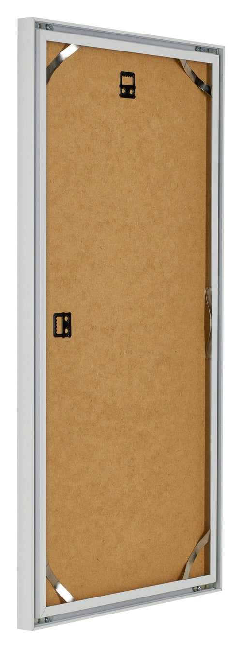 Virginia Aluminium Bilderrahmen 45x80cm Weiss Ruckseite Schrag | Yourdecoration.de
