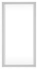 Virginia Aluminium Bilderrahmen 45x80cm Weiss Vorne | Yourdecoration.de