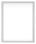 Virginia Aluminium Bilderrahmen 70x90cm Weiss Vorne | Yourdecoration.de
