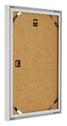 Virginia Aluminium Bilderrahmen 75x100cm Weiss Ruckseite Schrag | Yourdecoration.de