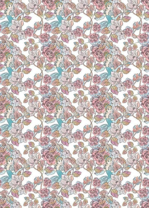 Komar Cinderella Blossom Vlies Fototapete 200x280cm 4-bahnen | Yourdecoration.de
