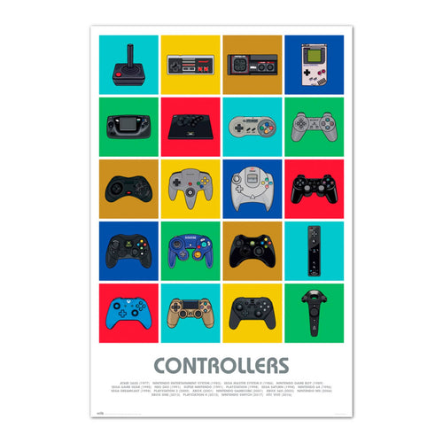Grupo Erik GPE5406 Controllers Poster 61X91,5cm | Yourdecoration.de