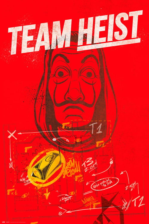 Grupo Erik GPE5449 Money Heist Poster 61X91,5cm | Yourdecoration.de