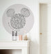 Komar Vlies Fototapete Dd1 040 Mickey Stipple Art Interieur | Yourdecoration.de