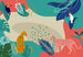 Komar Vlies Fototapete Iax8 0041 Jungle Rendezvous | Yourdecoration.de