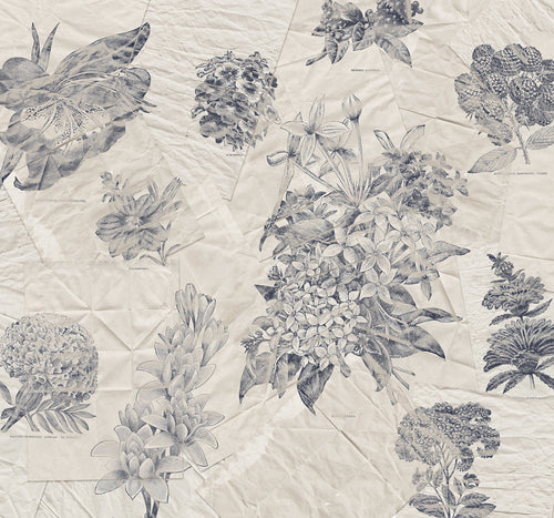 Komar Vlies Fototapete R4 045 Botanical Papers | Yourdecoration.de