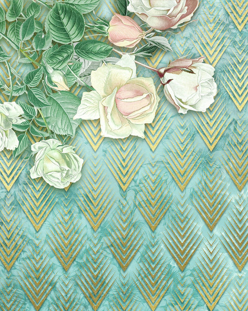 Komar Vlies Fototapete X4 1002 Rose Poem | Yourdecoration.de
