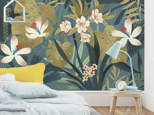 Komar Vlies Fototapete X7 1013 Enchanted Jungle Int Detail | Yourdecoration.de