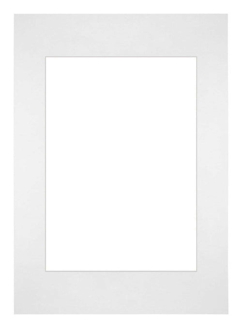 Passe-Partout 42x59,4cm A2/A3 Karton Weiss Rand Gerade - Vorne | Yourdecoration.de