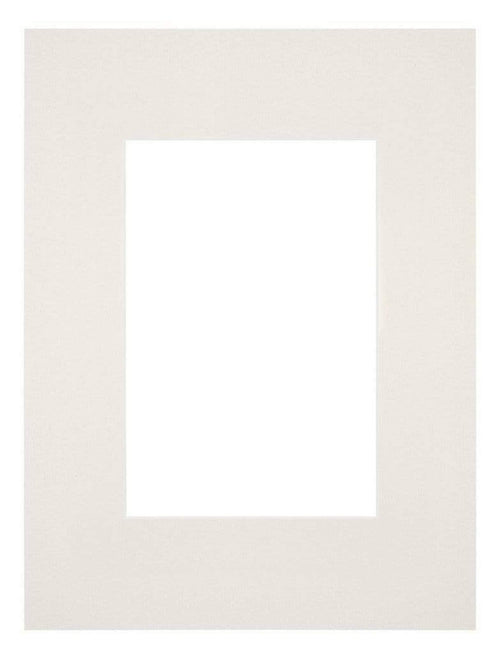 Passepartout 18x24cm Karton Hellgrau Rand Gerade - Vorne | Yourdecoration.de