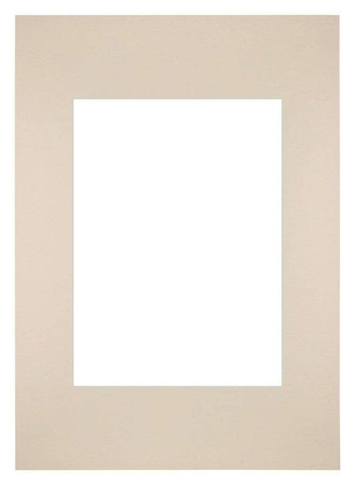 Passepartout 20x28cm Karton Teint Rand Gerade - Vorne | Yourdecoration.de
