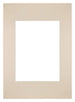 Passepartout 20x28cm Karton Teint Rand Gerade - Vorne | Yourdecoration.de
