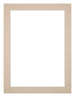 Passepartout 45x60cm Karton Beige Rand 3cm Gerade - Vorne | Yourdecoration.de