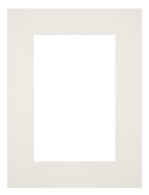 Passepartout 45x60cm Karton Hellgrau Rand 6cm Gerade - Vorne | Yourdecoration.de