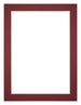 Passepartout 30x40cm Karton Weinrot Rand 3cm Gerade - Vorne | Yourdecoration.de
