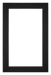 Passepartout 62x93cm Karton Schwarz Rand 4cm Gerade - Vorne | Yourdecoration.de