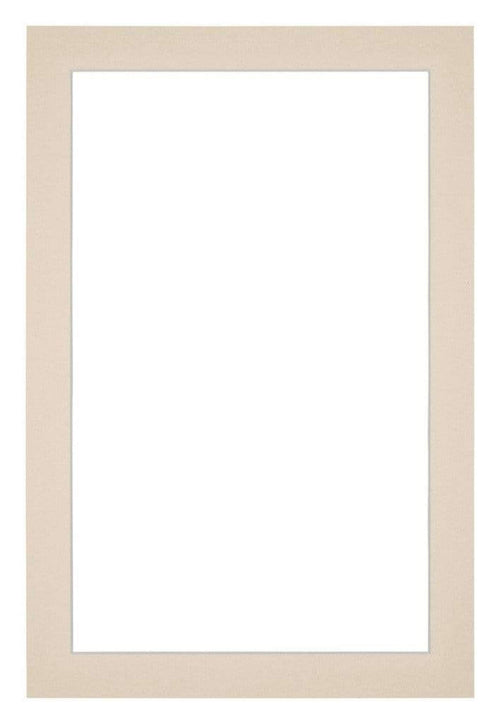 Passepartout 60x90cm Karton Teint Rand 3cm Gerade - Vorne | Yourdecoration.de