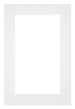 Passepartout 30x45cm Karton Weiss Rand 5cm Gerade - Vorne | Yourdecoration.de
