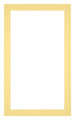 Passepartout 30x50cm Karton Gelb Rand 3cm Gerade - Vorne | Yourdecoration.de